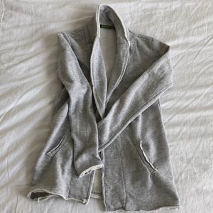 Alternative Apparel Earth sweatshirt cardigan